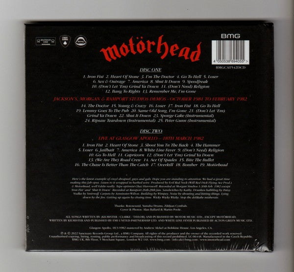 iron fist - 40th anniversary CD